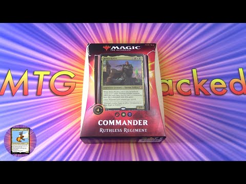 Commander 2020: Ruthless Regiment Unboxed