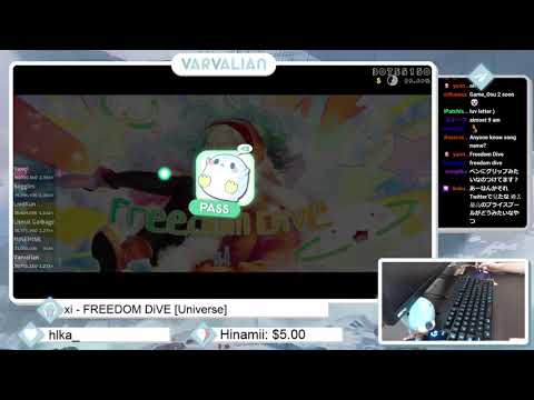 [8.04⭐Live] Varvalian | xi - FREEDOM DiVE [Universe] 99.3% {#3 705pp💖1❌} - osu!