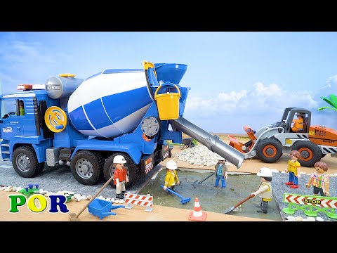 Road Construction - Truck Videos - Bibo in Portuguese