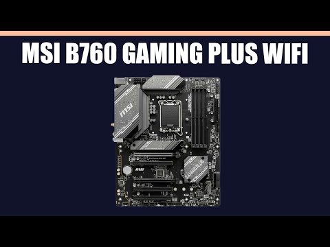 фото msi b760 gaming plus wifi 0