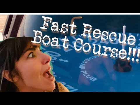Fast Rescue Boat Course!! My Salty Sea Life learns Emergency Overboard Operations, Search and Rescue