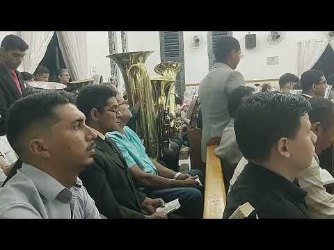 Ensaio com palavra Hino 69 Regência Irmão Adriel Ribeirão do Pinhal Paraná 