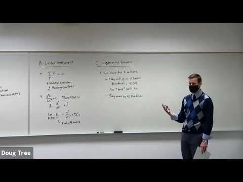 Sturm Liouville Theory II (ChEn 533, Lec 32)