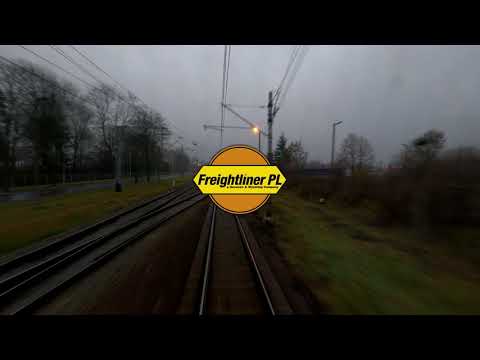 CabView: Koniecpol  -  Połaniec #Najsilniejsi - Freightliner