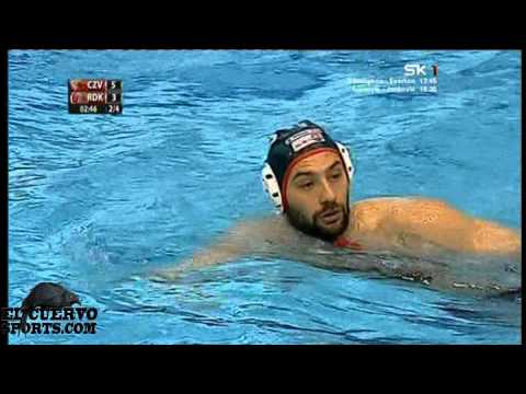 Crvena Zvezda 12 Radnicki 11 Final Serbian League 2014 game 1 water polo