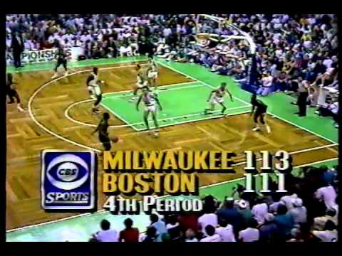 Boston Celtics, Milwaukee Bucks - NBA Playoffs - 5.17.87 - Johnny Most