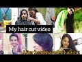 Aparna S 1st Hair Cut Video After Headshave Baby Cut Video