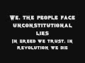 Megadeth - We The People lyrics 