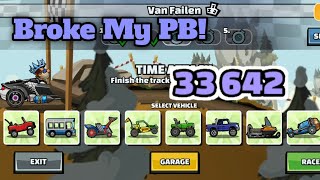 33642 Points In Van Failen Team Event | Broke My PB 🤯 | Hill Climb Racing 2 |