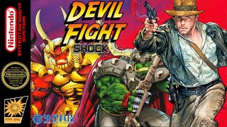 Devil Fight Shock (Bootleg) NES - Indiana Jones meets Flashback and Blackthorne