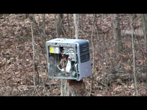 Slow Motion .45ACP vs 120GB