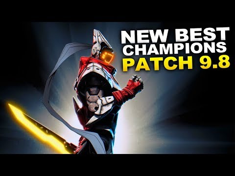New Best Champions for Patch 9.8 Season 9 for Climbing in EVERY ROLE