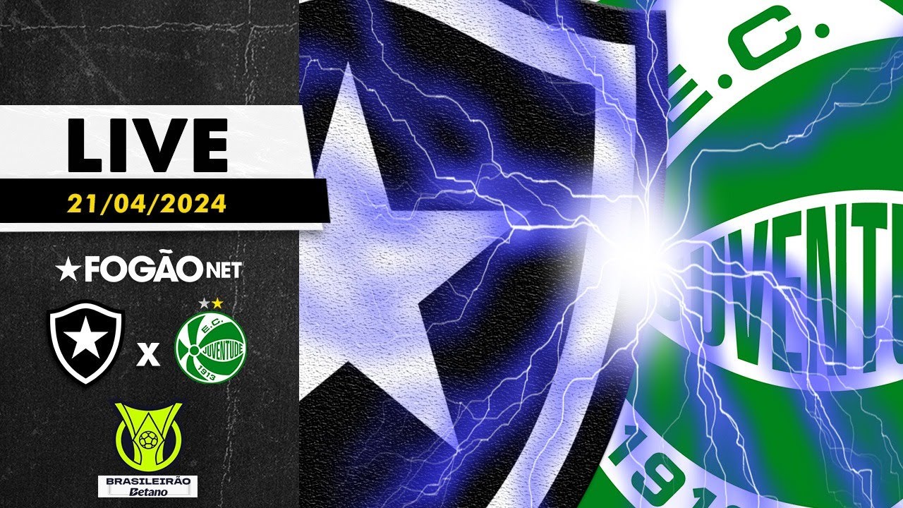 LIVE | Pré-jogo de Botafogo x Juventude, válido pela terceira rodada do Brasileirão