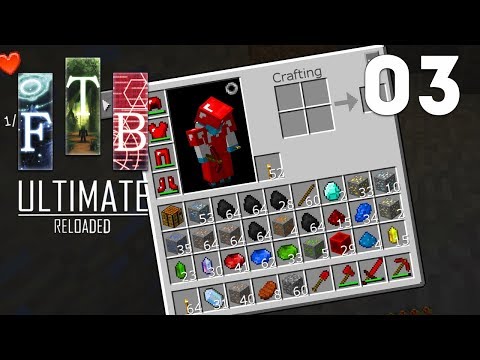 ►FTB Ultimate Reloaded - Ep. 3: INSANE CAVE! (Modded Minecraft 1.12)◄ | iJevin