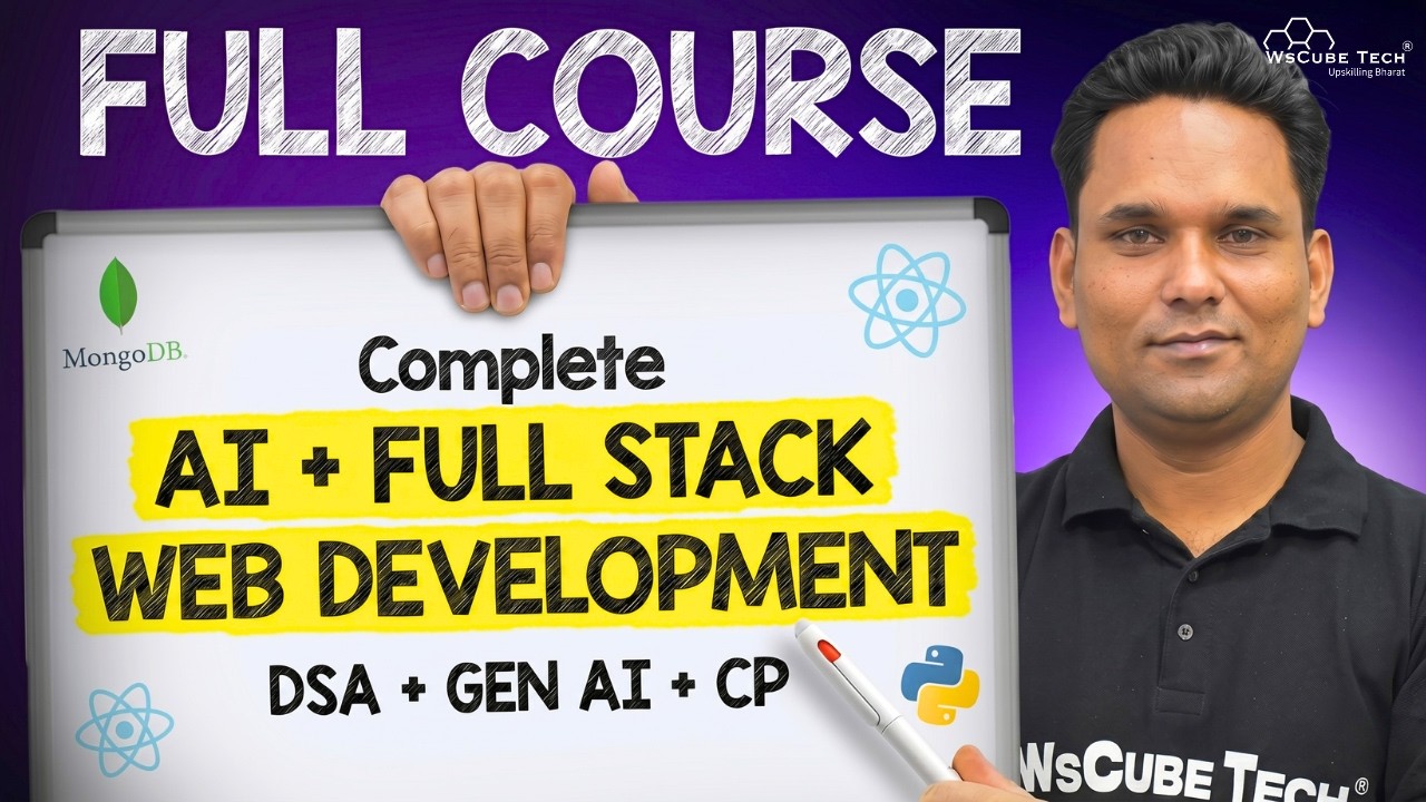 Become Full Stack Developer with AI + DSA + CP (New Cohort 9 is Here!)