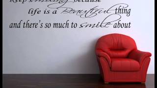 Life Is a Beautiful Thing  (Lyrics in Description)