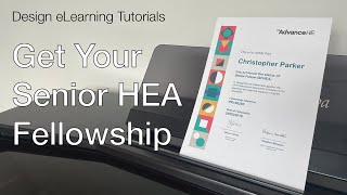 How to write a powerful Senior HEA Fellowship application