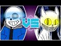 SANS vs THE JUDGE! (OFF vs Undertale, Deltarune Animation) | REWIND RUMBLE