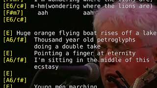 Wondering Where The Lions Are lyrics chords