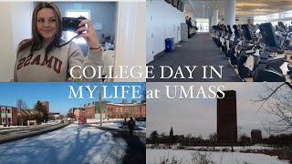 COLLEGE DAY IN MY LIFE at UMASS AMHERST