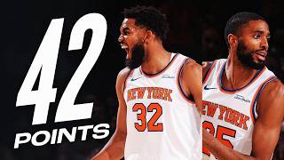 Karl-Anthony Towns - Mikal Bridges - New York Knicks