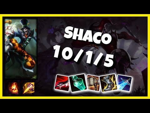 Shaco s11 Jungle Challenger Replay (10/1/5) - BR