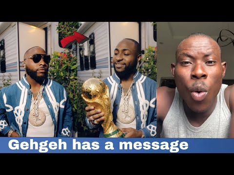 FIFA CARRY DAVIDO TO PERFOEM WITH BURNA BOY AT 2026 WORLD CUP & GEHGEH SAID TINUHU WILL WIN 2027