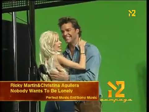 Christina Aguilera & Ricky Martin Nobody wants to be lonely
