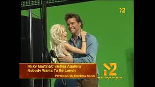 Christina Aguilera &amp; Ricky Martin Nobody wants to be lonely