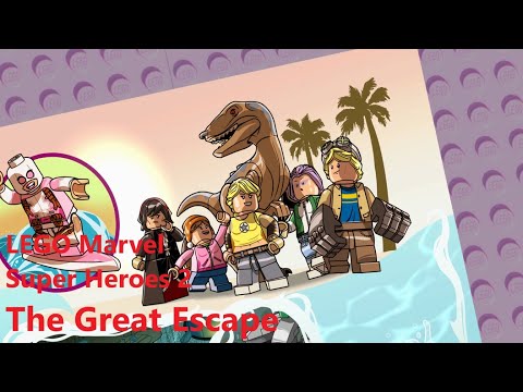 LEGO Marvel Super Heroes 2 Walkthrough Gameplay No Commentary - DLC - The Great Escape