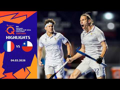 FIH Hockey Men's World Cup Qualifier Santiago, Chile- Match 12: France vs Chile