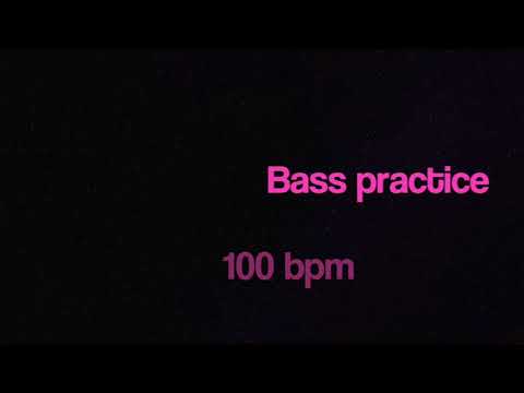 Bass practice for  - Hot Water intro -  Mark King - 100bpm