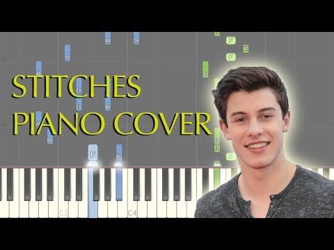 Stitches (Shawn Mendes) Piano Cover / Synthesia Tutorial
