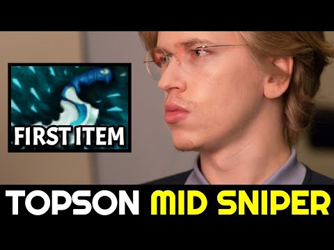TOPSON MID Sniper with First Item Blink Dagger Dota 2