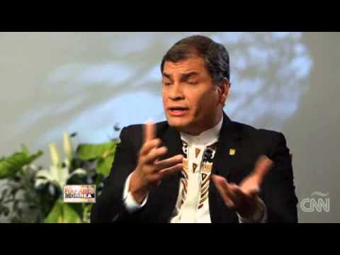 Rafael Correa "Frente a frente" con Ana Pastor - Parte 1 | CNN en Español