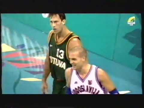 LITHUANIA vs YUGOSLAVIA 1996 Jul 31 OLYMPICS SEMIFINAL