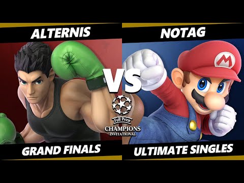 Full Price Invitational GRAND FINALS - Alternis (Little Mac) Vs. NoTag (Mario) Smash Ultimate - SSBU