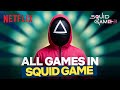 ALL 13 DEADLY Squid Game Games Ever Played Hindi Dub Netflix India