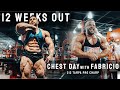 Chest Workout W/ Fabricio Moreira | 12  Weeks out from The 2023 Mr.Olympia