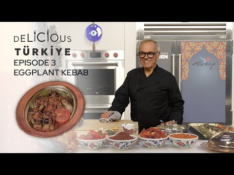 Eggplant Kebap from Southeast Anatolia - Delicious Türkiye with Wolfgang Puck #3