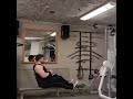 seated cable row 12 reps 5 sets