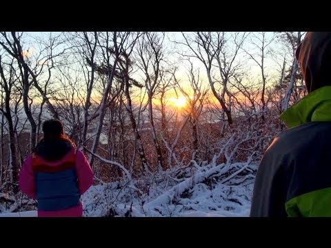 うみやまさんぽ「冬至」　walk along the solstice