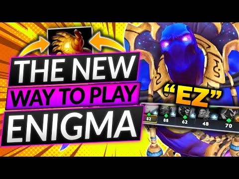 ZAI'S NEW ENIGMA is FREE MMR - Pro Offlane BUILDS and TRICKS - Dota 2 Guide