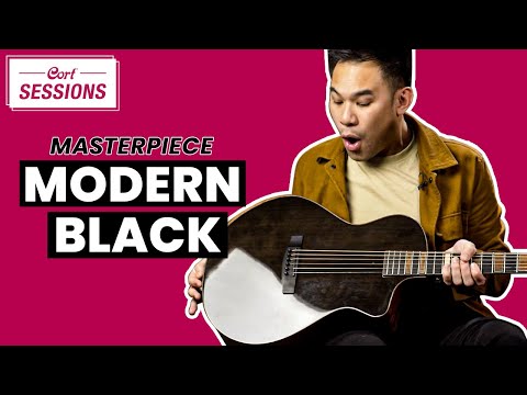 Cort MODERN BLACK | Masterpiece Series Acoustic-Electric Concert Guitar. New with Full Warranty! image 26