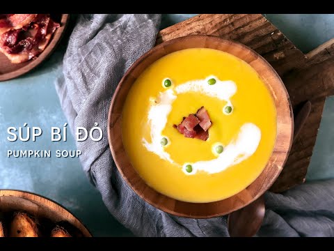 Món súp bí đỏ