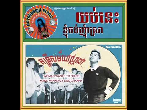 យប់នេះខ្ញុំចង់ញុំាស្រា - Woman wants to drink by Vannda & channthy