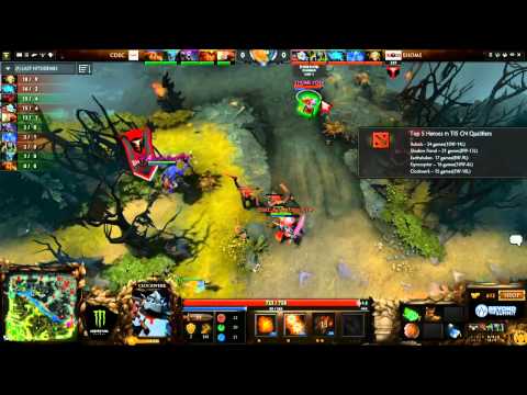 CDEC vs Ehome - Game 1 - Winner's Finals - TI5 CN Qualifiers