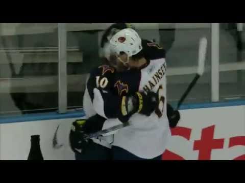 NHL: Bryan Little Nice Goal Against Rangers 10/27/10