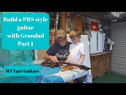 Building a PRS inspired style Guitar Part 1 of 6.