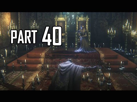 Bloodborne Walkthrough Part 40 - Boss Martyr Logarius (PS4 Gameplay Commentary)